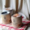 Matin en Douceur est une bougie artisanale par Kluani à la cire végétale de soja et au parfum de Grasse