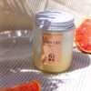 Bougie artisanale La Good Vibe Kluani au parfum de Grasse Soleil d'Agrumes et cire de soja.