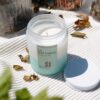 Bougie parfumée Menthe Poivrée artisanale à la cire végétale- La Botanique de la Collection Good Vibes