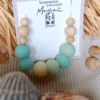 Suspension parfumé artisanale au Monoï (parfum de Grasse) et à la cire végétale d'olive