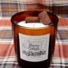 Bougie parfum pomme cannelle crée en Alsace pour des soirée cocooning
