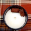 Bougie parfum pomme cannelle crée en Alsace pour des soirée cocooning